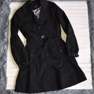 🌟🌟🌟🌟HP🌟🌟🌟H&M black trench coat